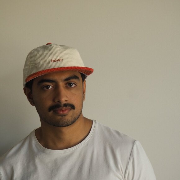 House of Mischief "HOM(e)" Corduroy Two-Tone Cap - Picture 2 of 4